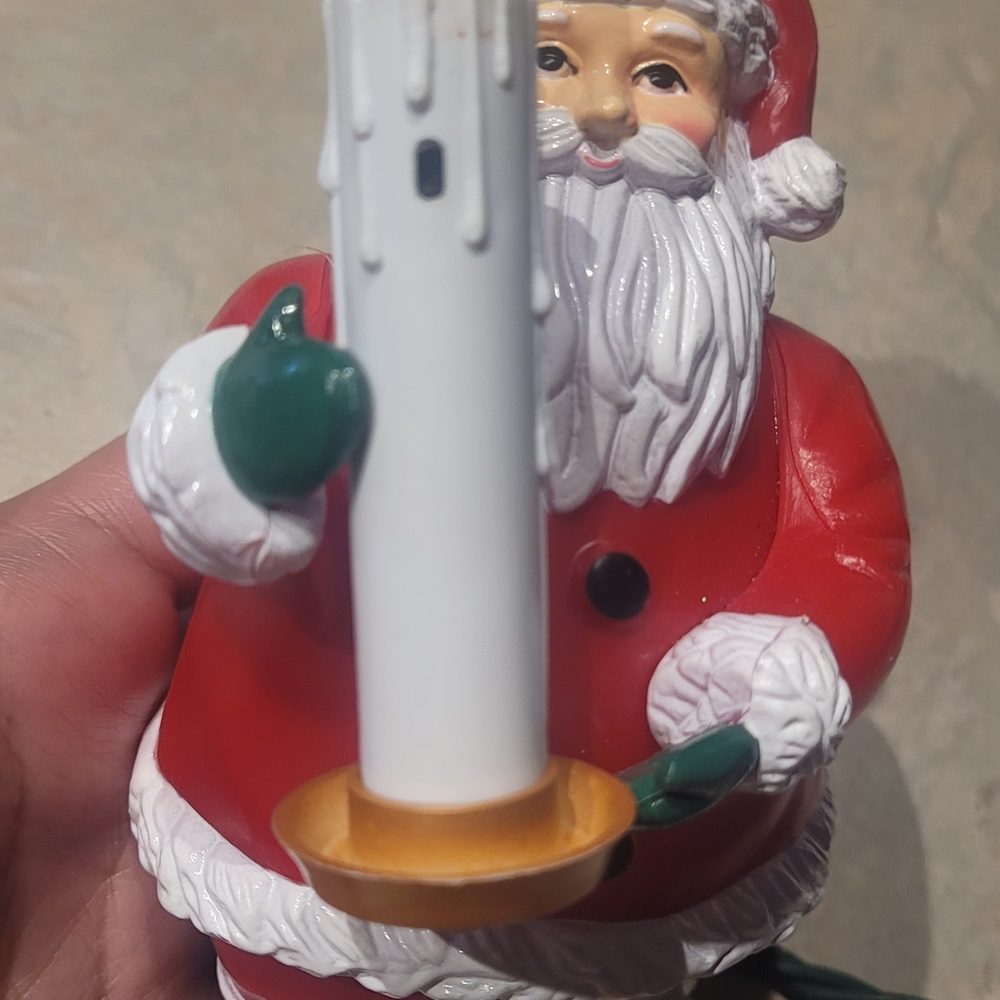 Santa Claus Candle Holder